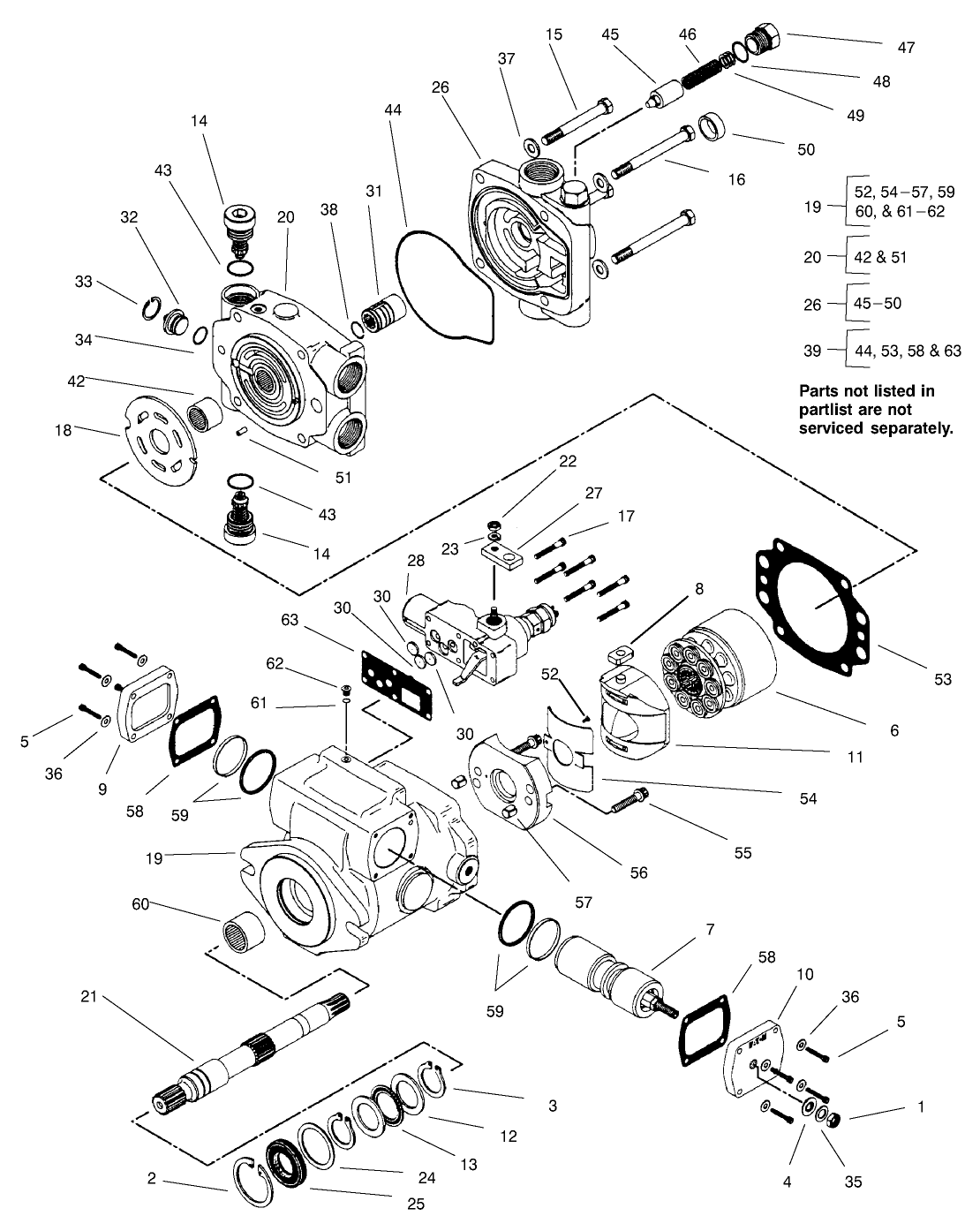 Servo Controlled Piston Pump Assembly #98-3730