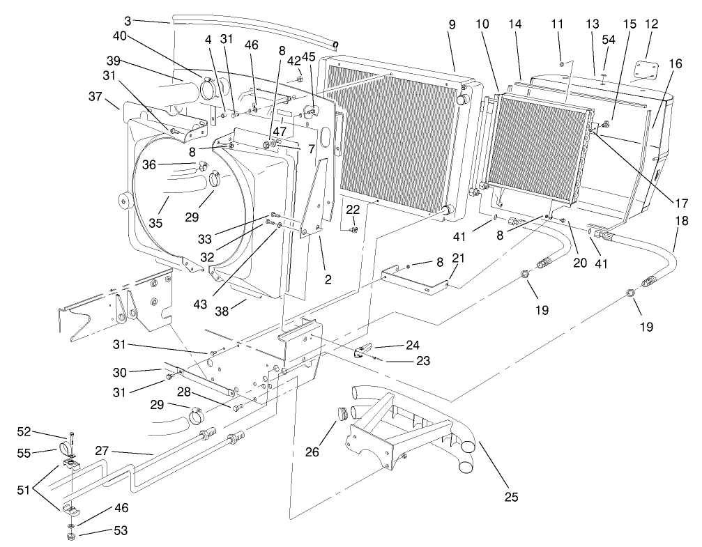 Radiator And Shroud Assembly