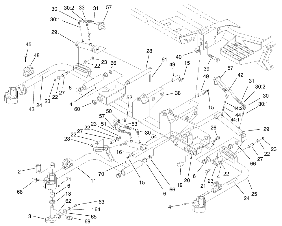 Front Lift Arm Assembly