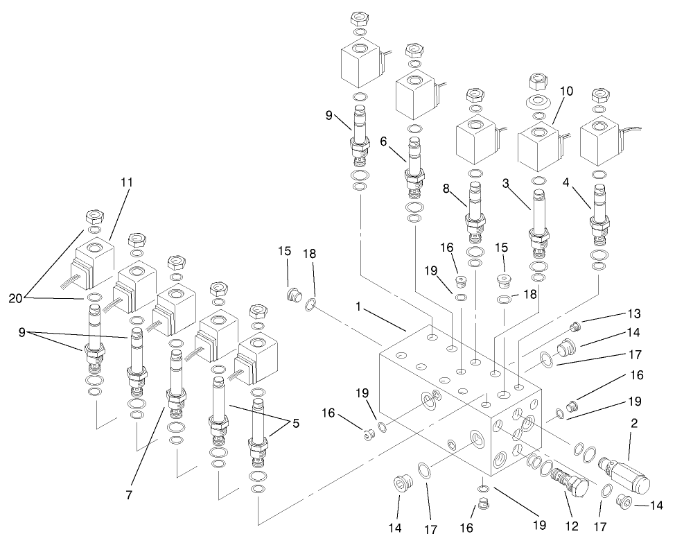 Manifold Block Assembly No. 100-3780