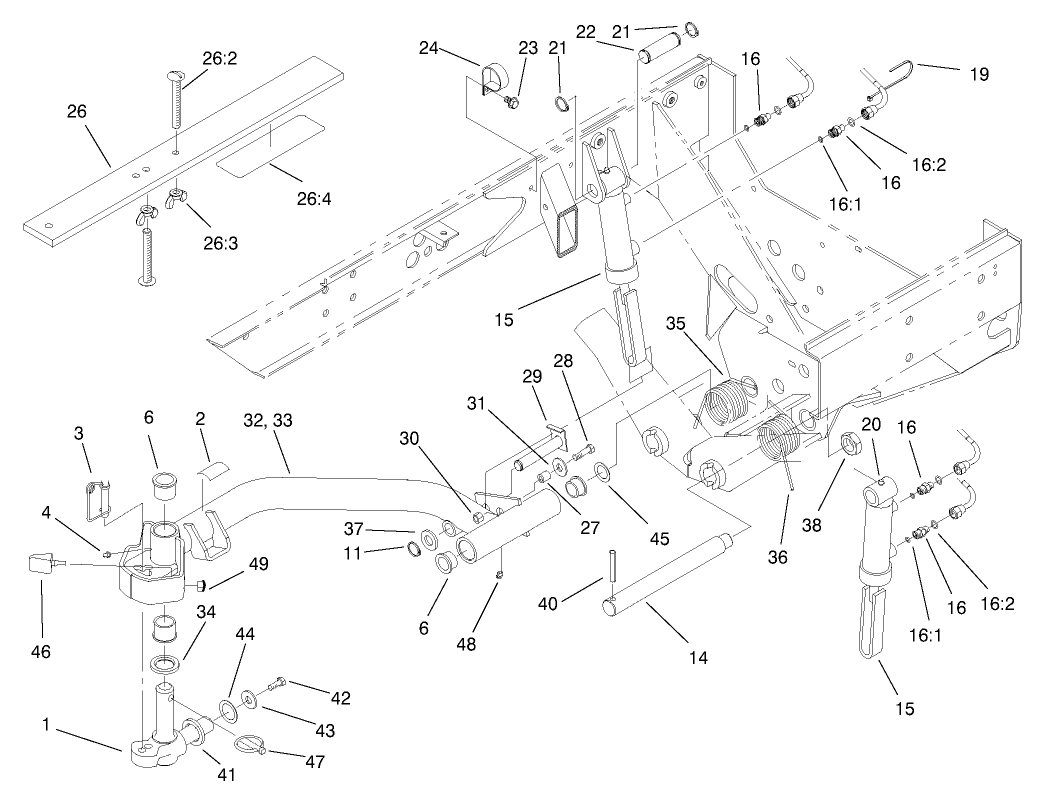 Rear Lift Arm Assembly