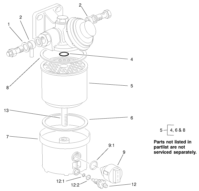 Fuel Filter Assembly #76-5300