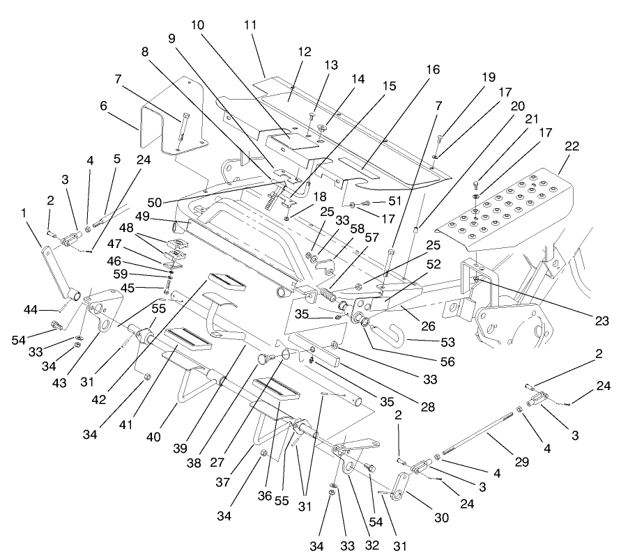 Control Pedal Assembly
