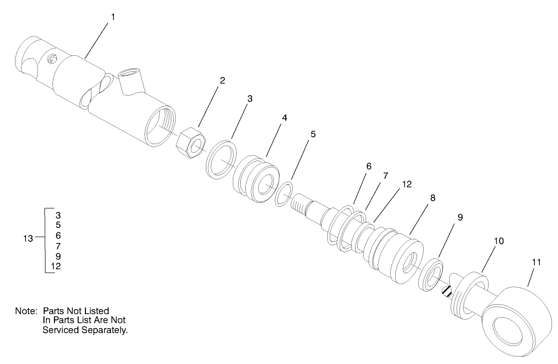 Hydraulic Cylinder No. 99-8160