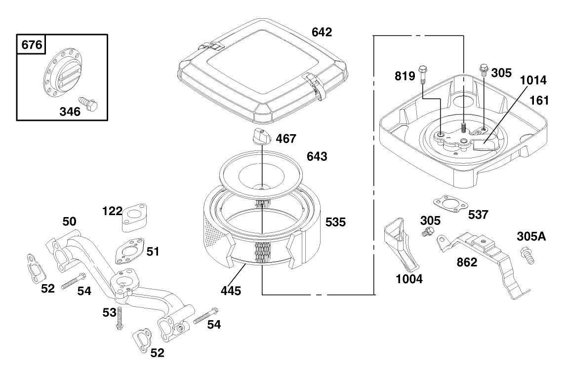Engine Briggs & Stratton Model 303447-1179-E1