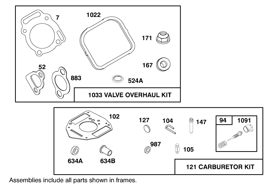 Engine Briggs & Stratton Model 303447-1179-E1