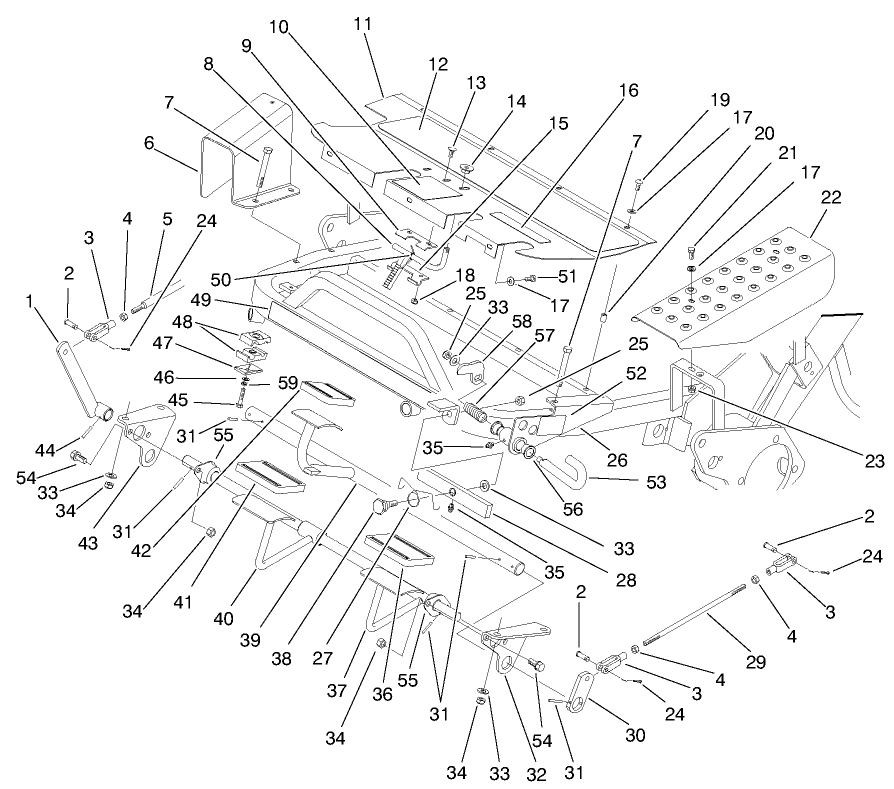 Control Pedal Assembly