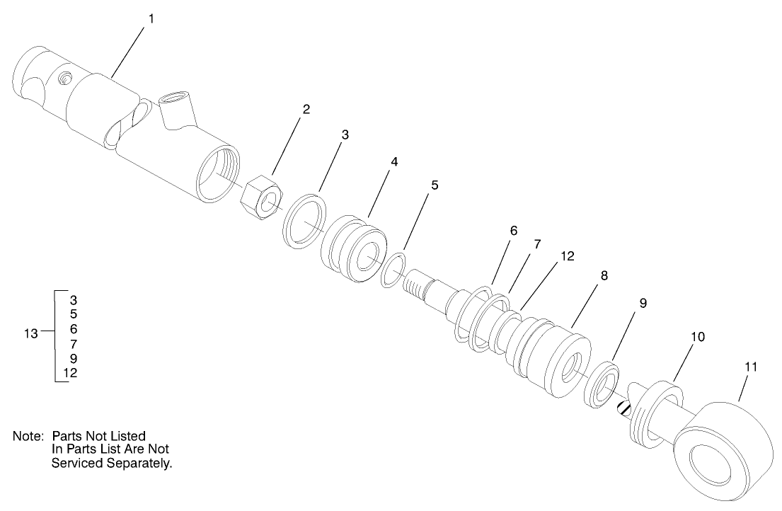 Hydraulic Cylinder No. 99-8160
