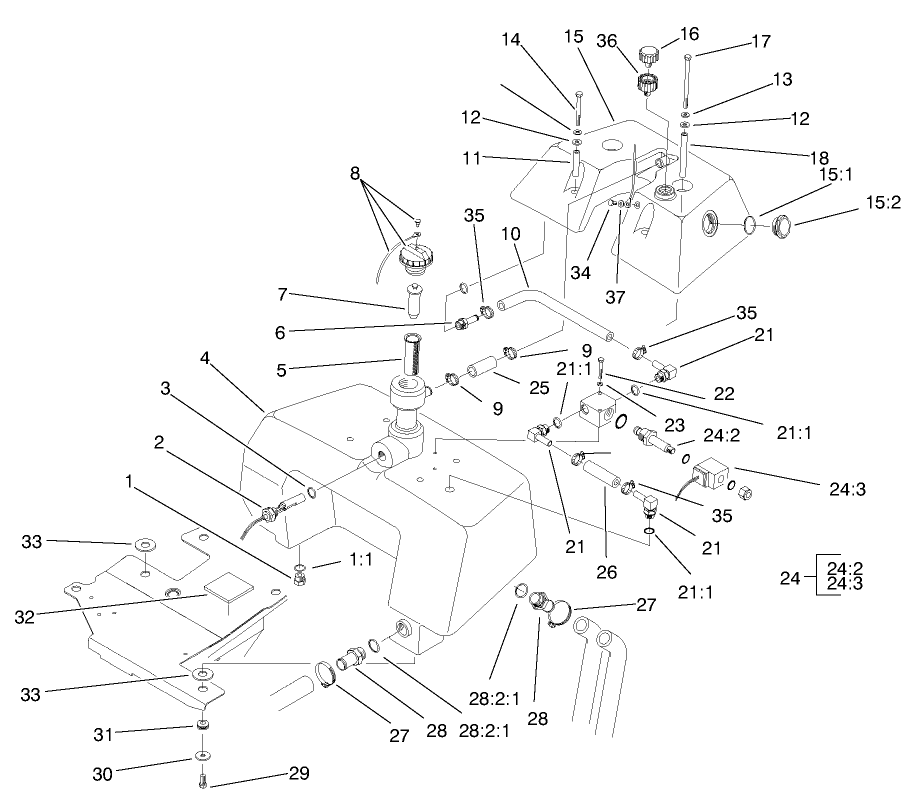 Hydraulic Reservoir Assembly