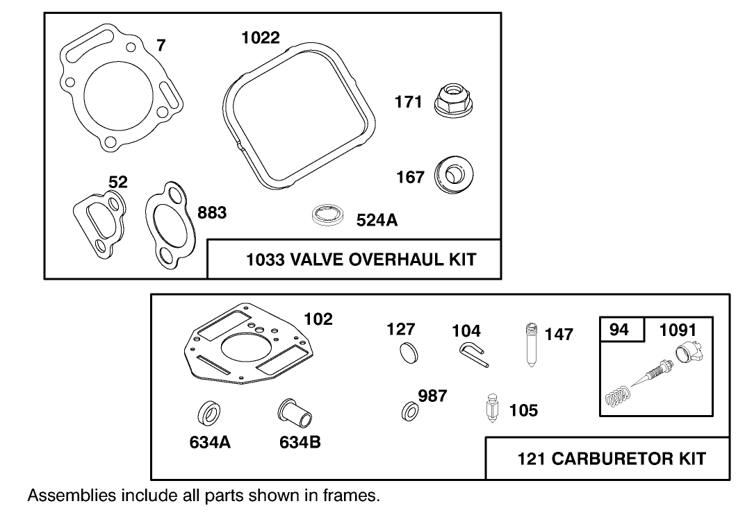 Engine Briggs & Stratton Model 303447-1179-E1