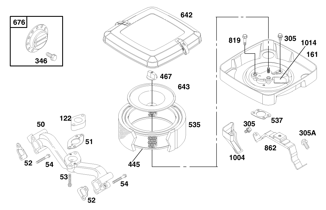 Engine Briggs & Stratton Model 303447-1179-E1