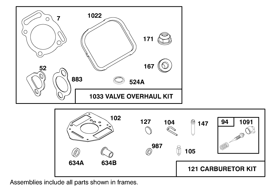 Engine Briggs & Stratton Model 303447-1179-E1