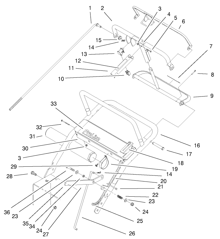 Upper Handle Assembly