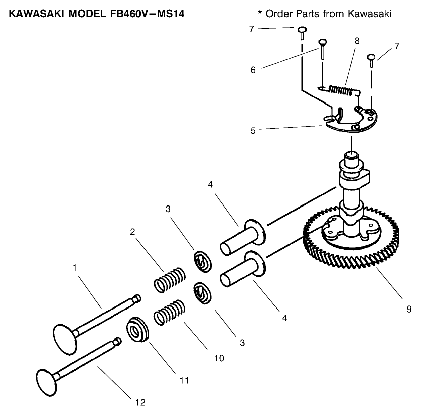 Valve/camshaft