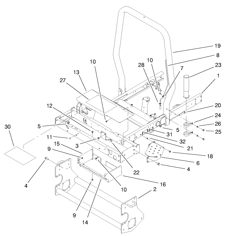 Frame And Platform Assembly