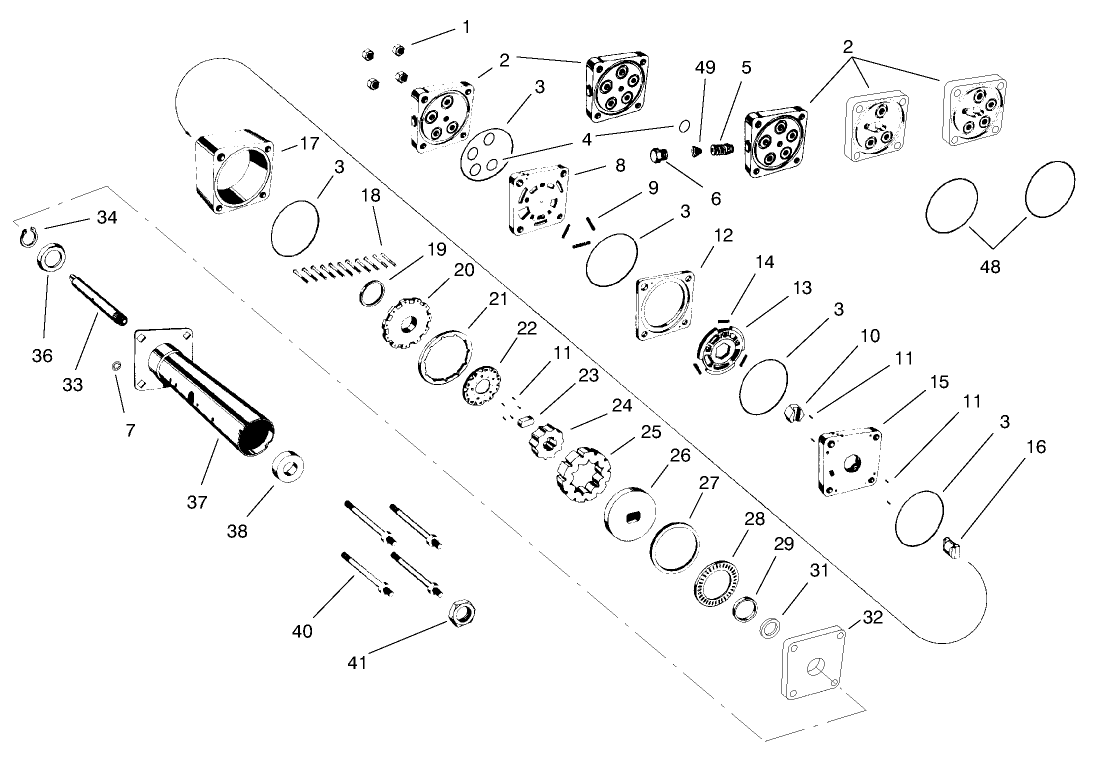 Steering Control Valve Assembly No. 100-4909