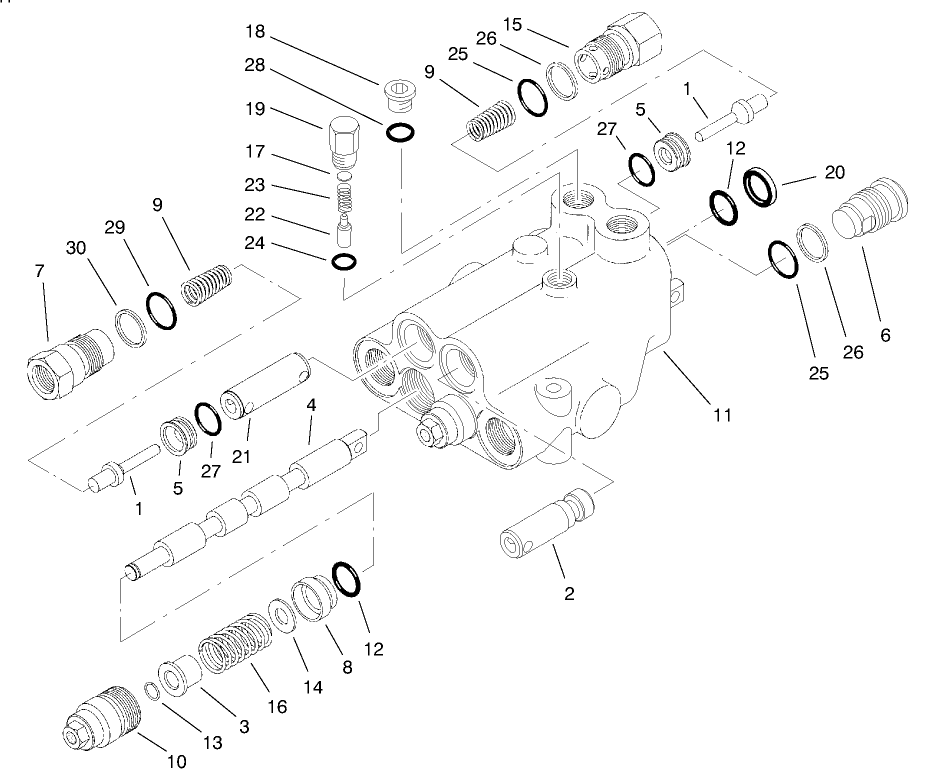 Control Valve Assembly No. 95-8581 (model No. 03201)