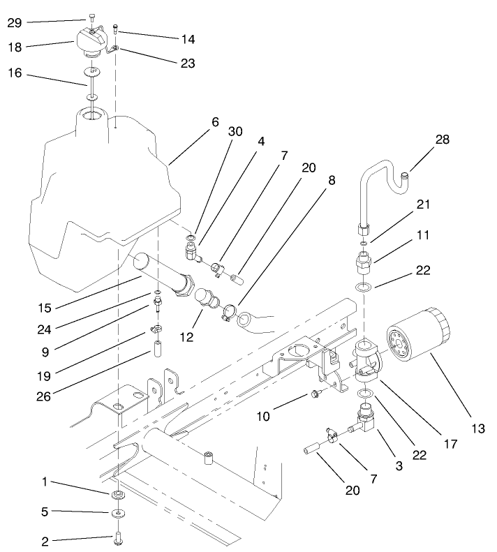 Hydraulic Tank Assembly