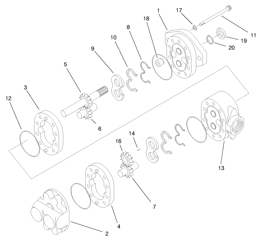 Gear Pump Assembly No. 95-8601