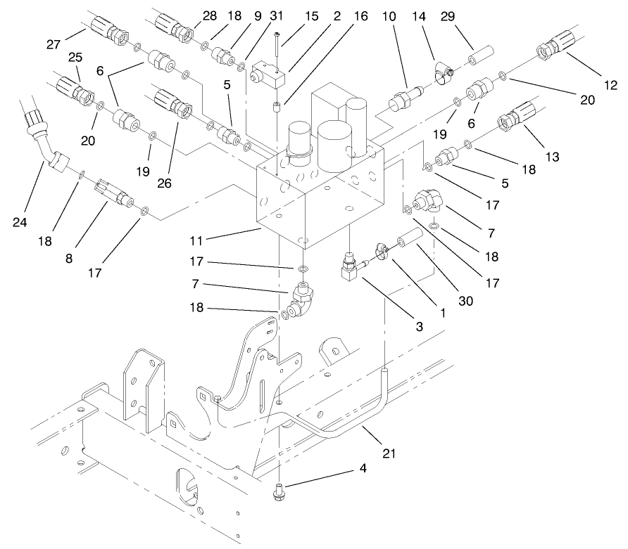 Manifold Block Assembly