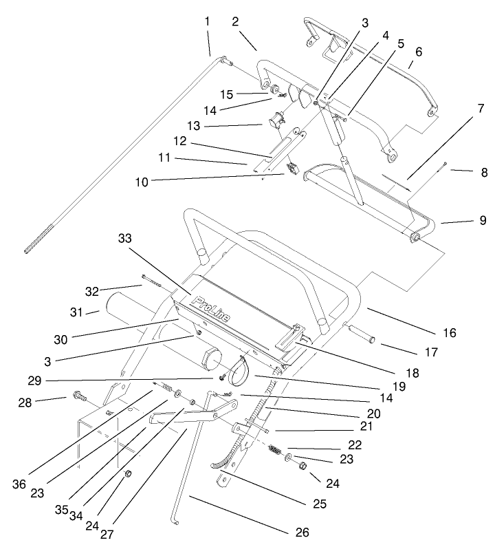 Upper Handle Assembly