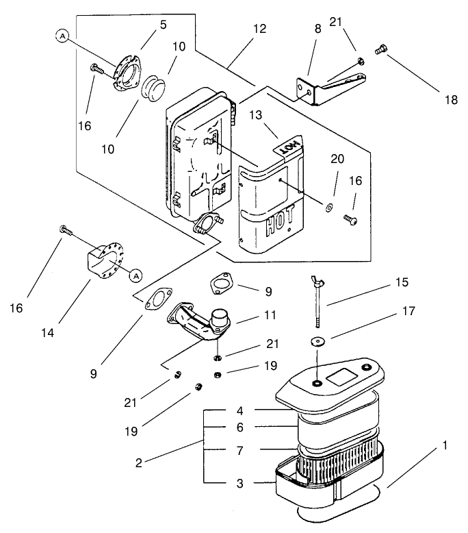 Air Filter/muffler