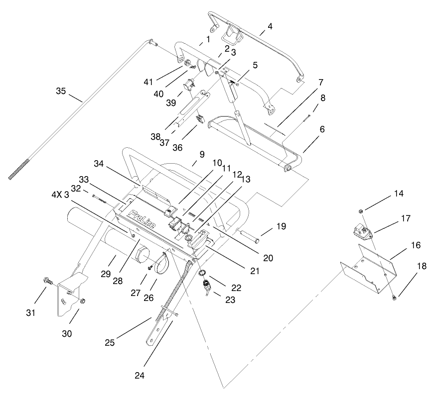 Handle & Controls Assembly