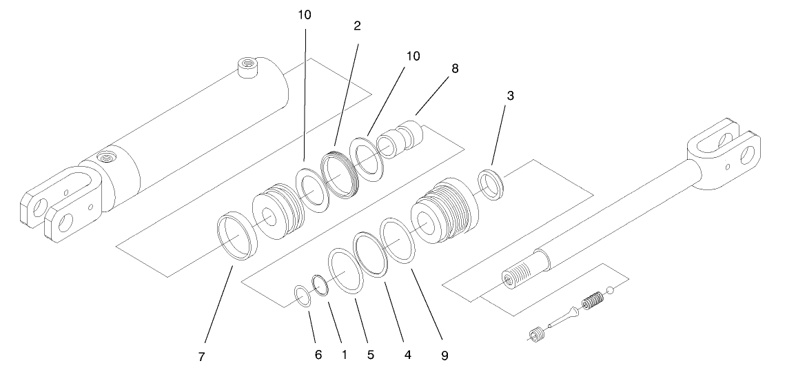 Hydraulic Cylinder No. 99-3051
