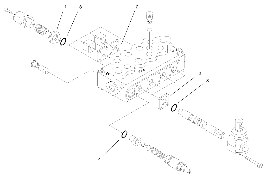 Hydraulic Valve Assembly No. 99-3070