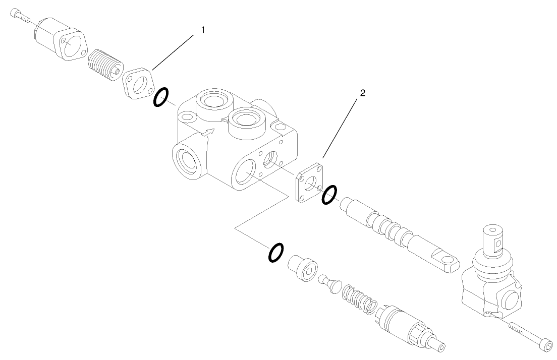 Hydraulic Valve Assembly No. 99-3077