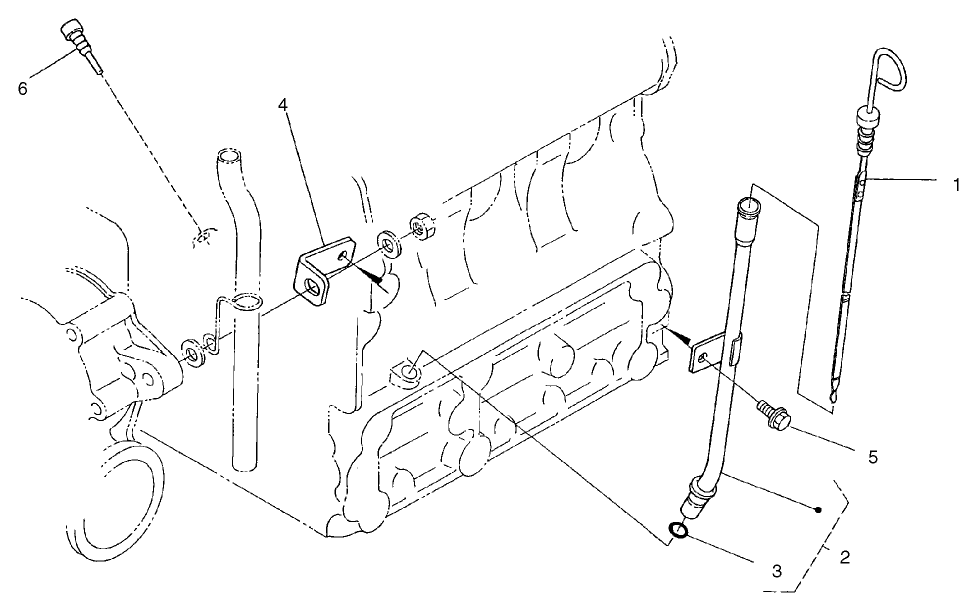 Dipstick And Guide Assembly