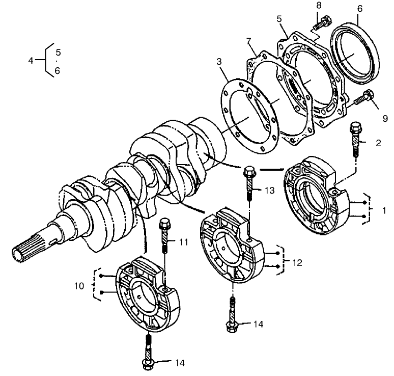 Main Bearing Case Assembly