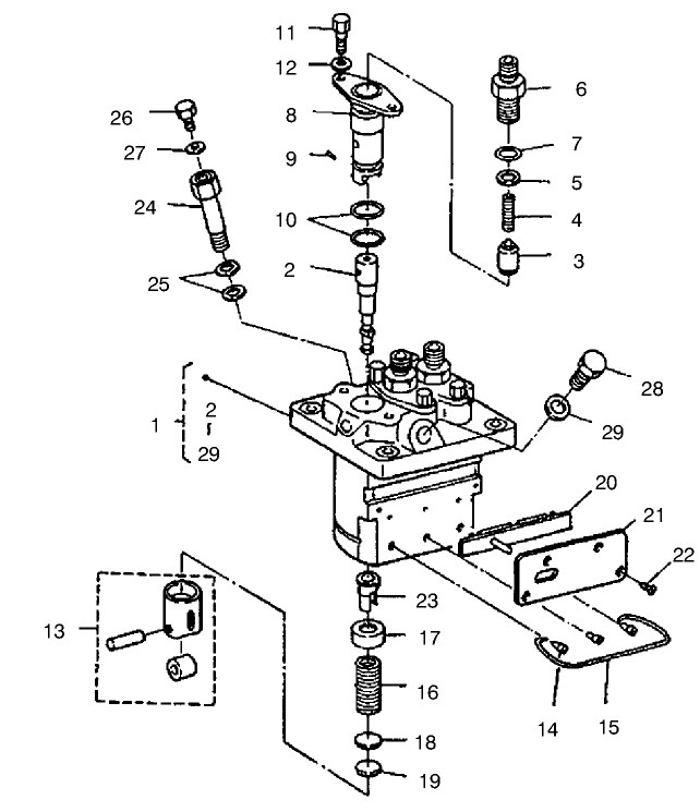 Injection Pump (complete Parts)