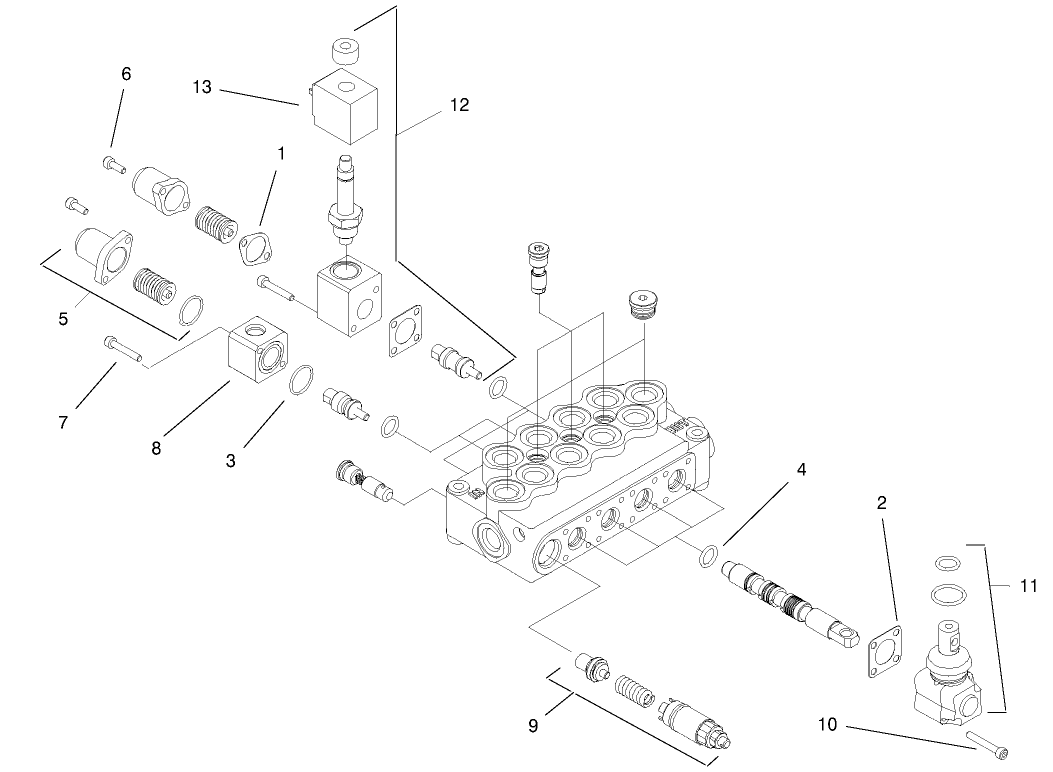 Hydraulic Valve Assembly No. 99-3069