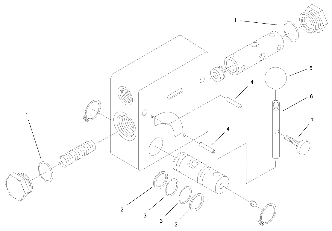 Hydraulic Valve Assembly No. 99-3073