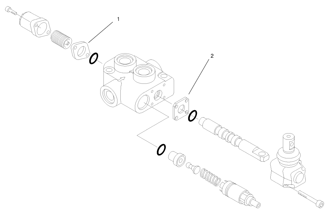 Hydraulic Valve Assembly No. 99-3077
