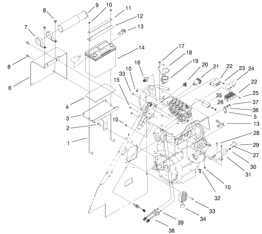 Electrical Components Assembly