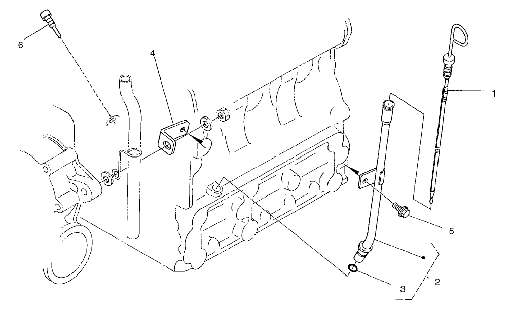 Dipstick And Guide Assembly