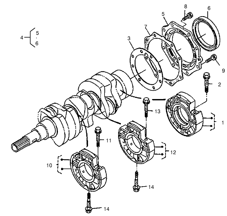Main Bearing Case Assembly