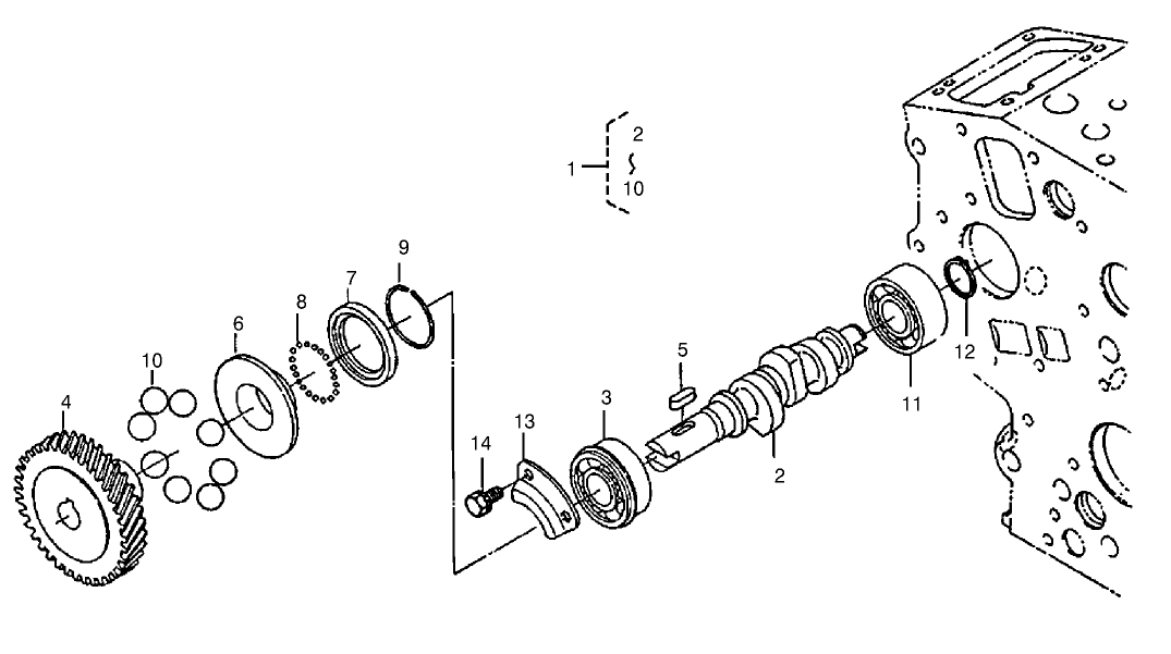 Fuel Camshaft Assembly
