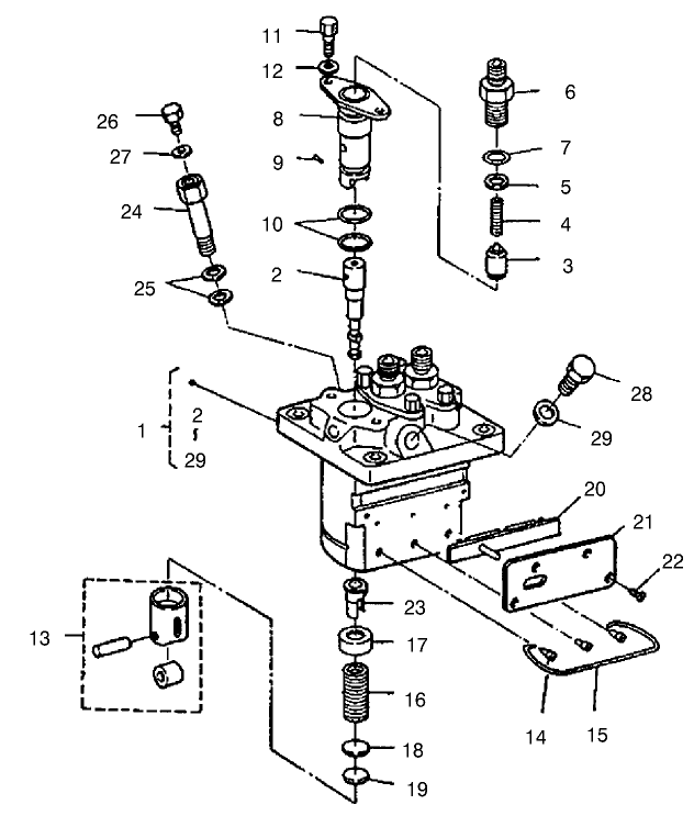 Injection Pump (complete Parts)