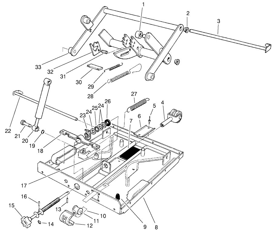 Seat Suspension Assembly