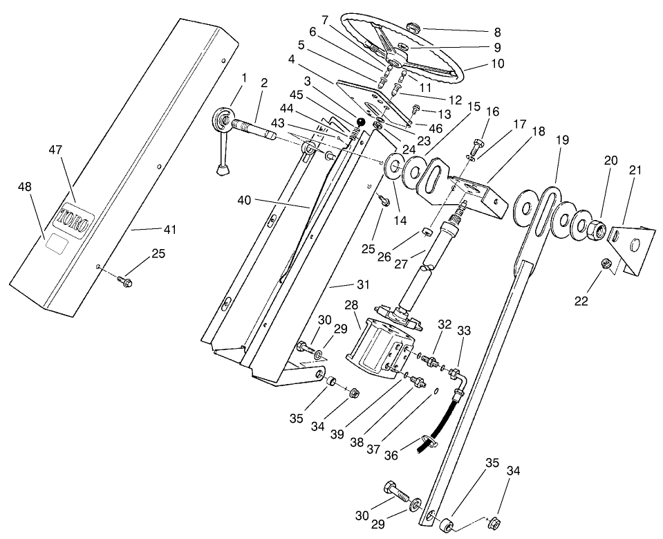 Steering Tower Assembly