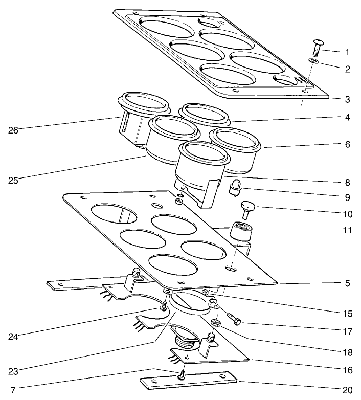 Upper Control Panel Assembly