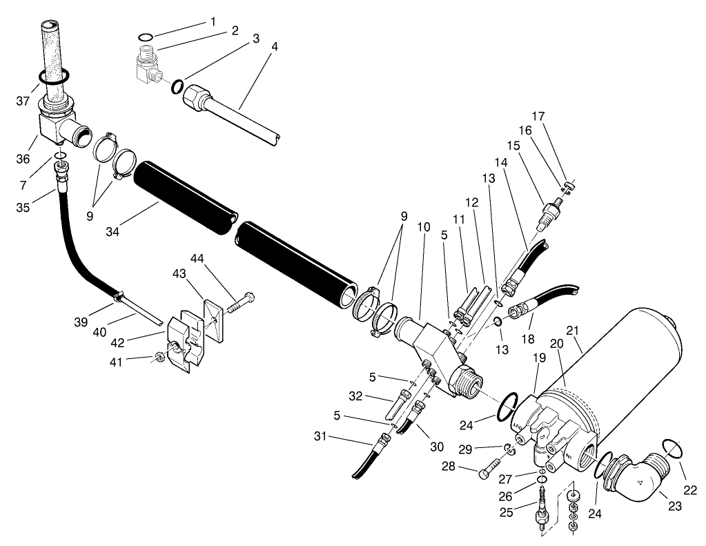 Hydraulic Filter Assembly