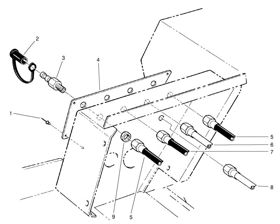 Hydraulic System Diagnostic Panel Assembly