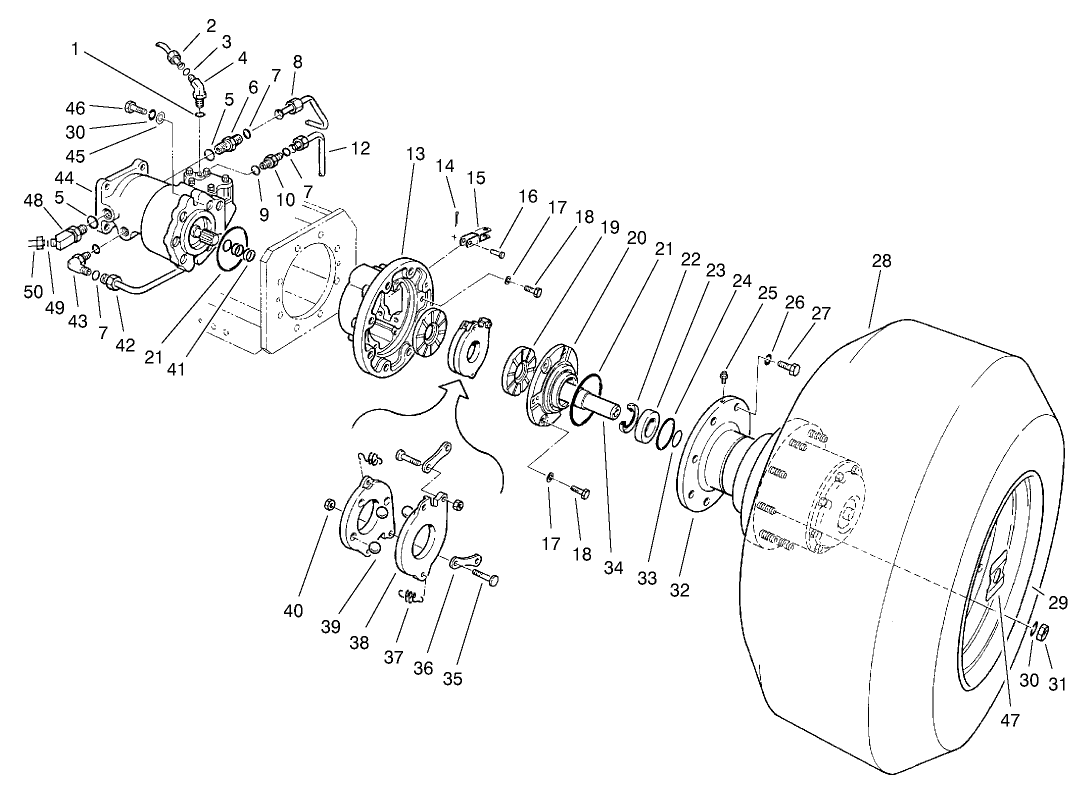 Front Wheel Assembly