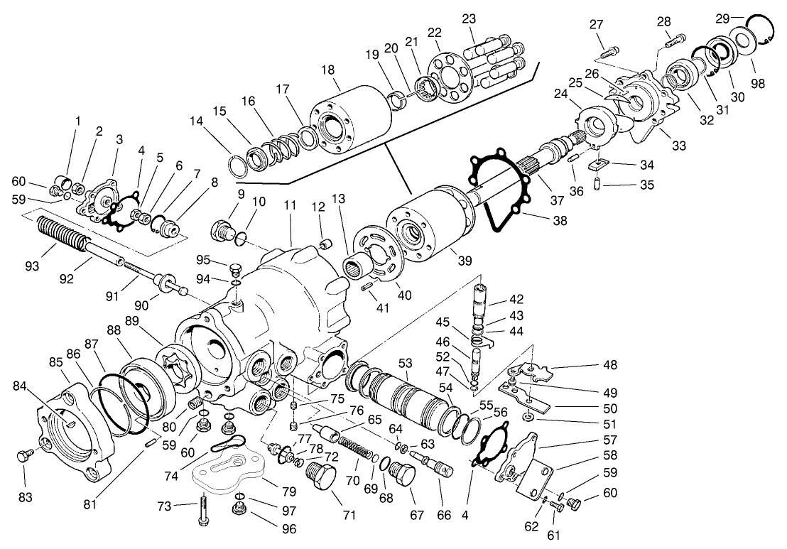 Variable Displacement Pump No. 93-9322