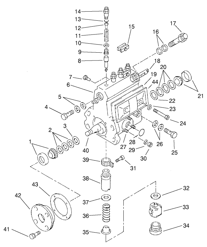 Injection Pump Assembly