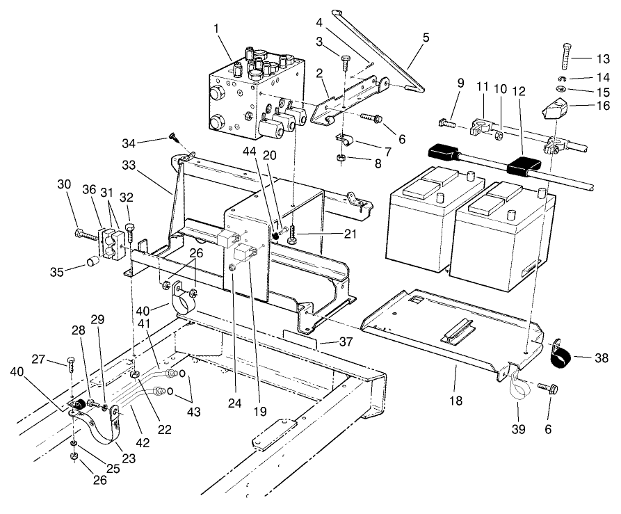 Battery Frame Assembly